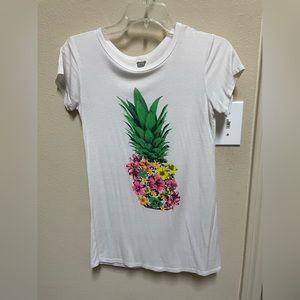 Pineapple printed shirt